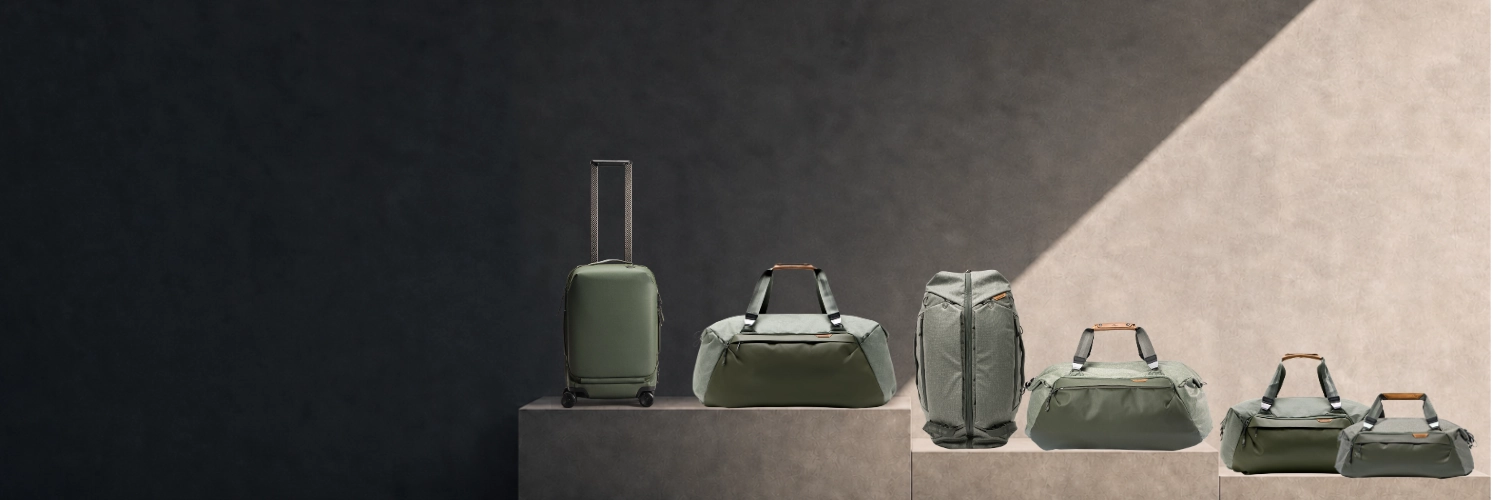 Travel Serisi Roller Pro Carry On ve Travel Duffel Ailesi