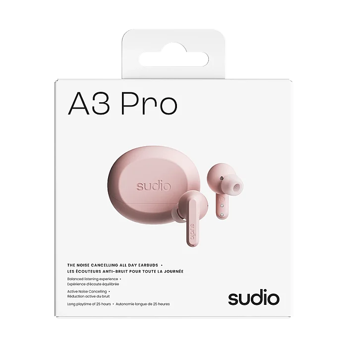 A3 Pro ANC True Wireless Kulak İçi Kulaklık | Blush Pink - 4