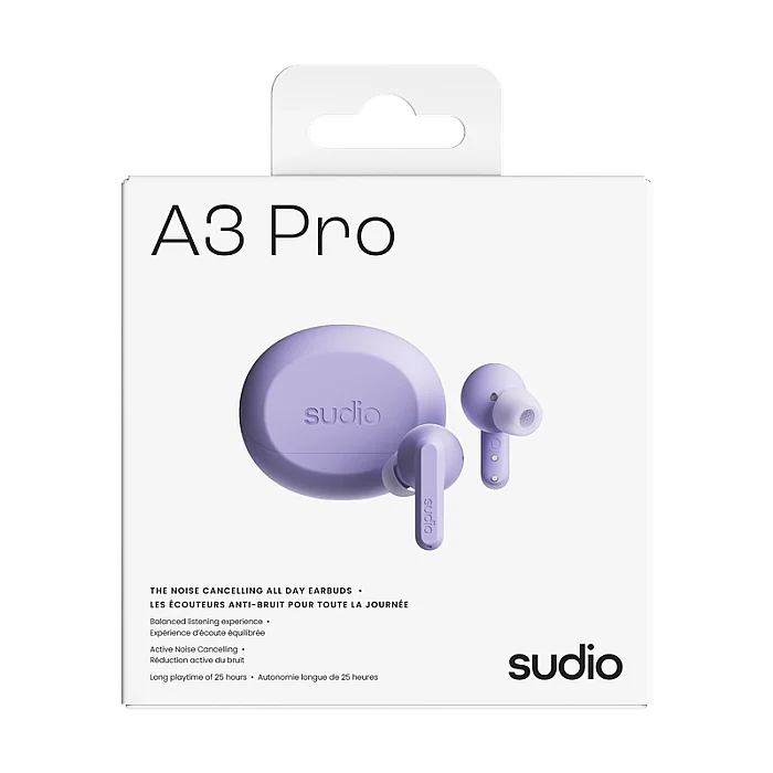 A3 Pro ANC True Wireless Kulak İçi Kulaklık | Soft Purple - 6