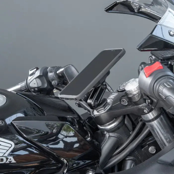 Motorcycle Mount / Stem Mount: Charging - Black - 6