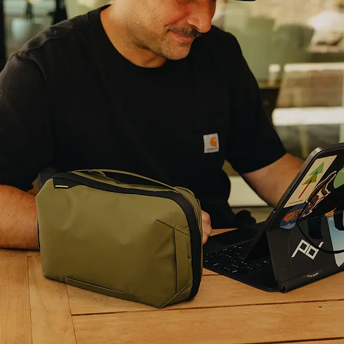 Tech Pouch Regular Teknoloji Aksesuar Çantası - Kelp - 5