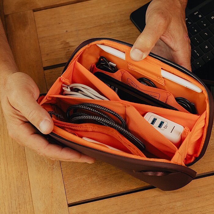 Tech Pouch Small Teknoloji Aksesuar Çantası - Eclipse - 4