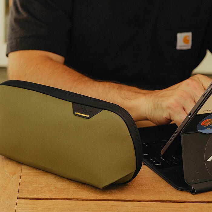 Tech Pouch Small Teknoloji Aksesuar Çantası - Kelp - 6