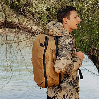 Travel Backpack 30L Modüler Seyahat Çantası - Coyote - 5