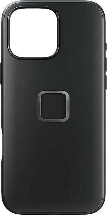 Everyday Case iPhone 16 Pro Max MagSafe Vegan Deri Kılıf - Black - 1