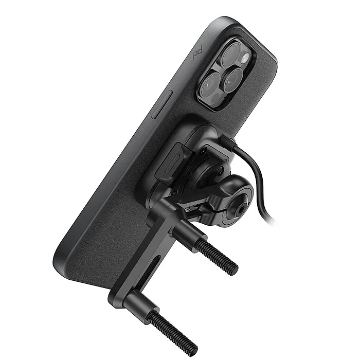 Motorcycle Brake/Clutch Mount Qi2 Şarjlı Telefon Bağlantı Aparatı - 3