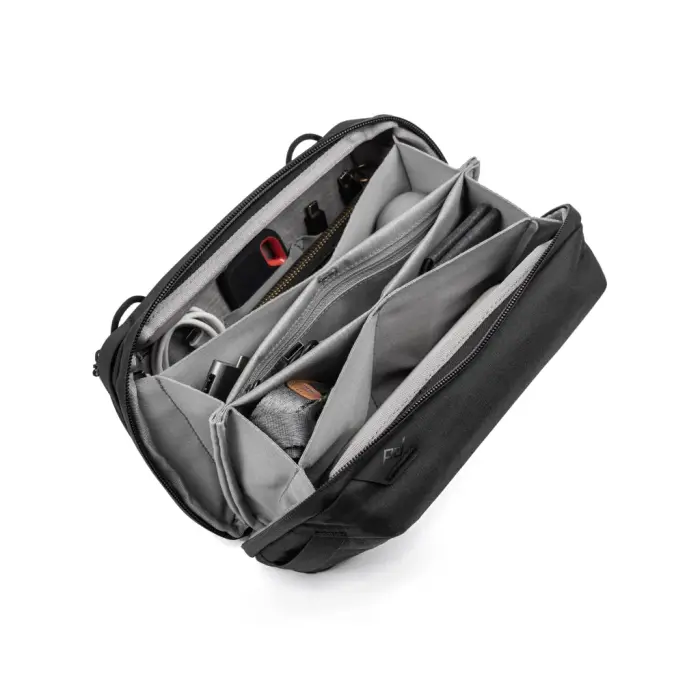 Tech Pouch Regular Teknoloji Aksesuar Çantası - Black - 9