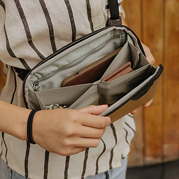 Tech Pouch Small Teknoloji Aksesuar Çantası - Coyote - 7