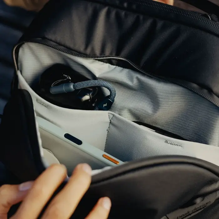 Travel Backpack 20L Seyahat Sırt Çantası - Black - 6