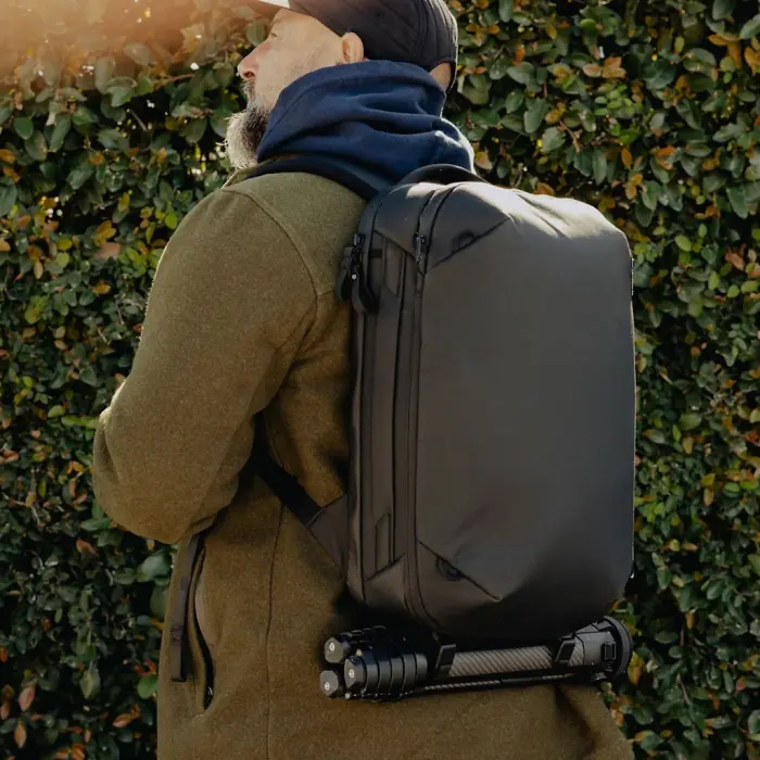 Travel Backpack 20L Seyahat Sırt Çantası - Black - 7