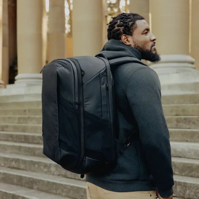 Travel Backpack 2-in-1 40L Seyahat Sırt Çantası - Black - 7