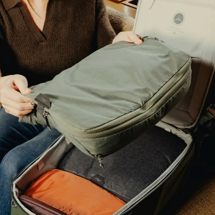Travel Backpack 2-in-1 40L Seyahat Sırt Çantası - Sage - 7