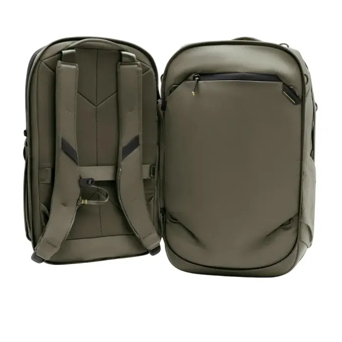 Travel Backpack 2-in-1 40L Seyahat Sırt Çantası - Stone - 5