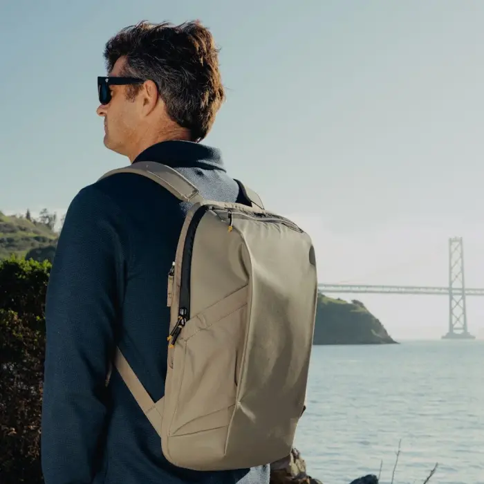 Travel Backpack 2-in-1 40L Seyahat Sırt Çantası - Stone - 9