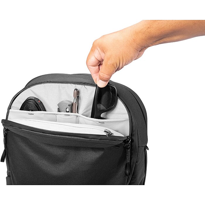 Travel Backpack 30L Modüler Seyahat Çantası - Black - 9