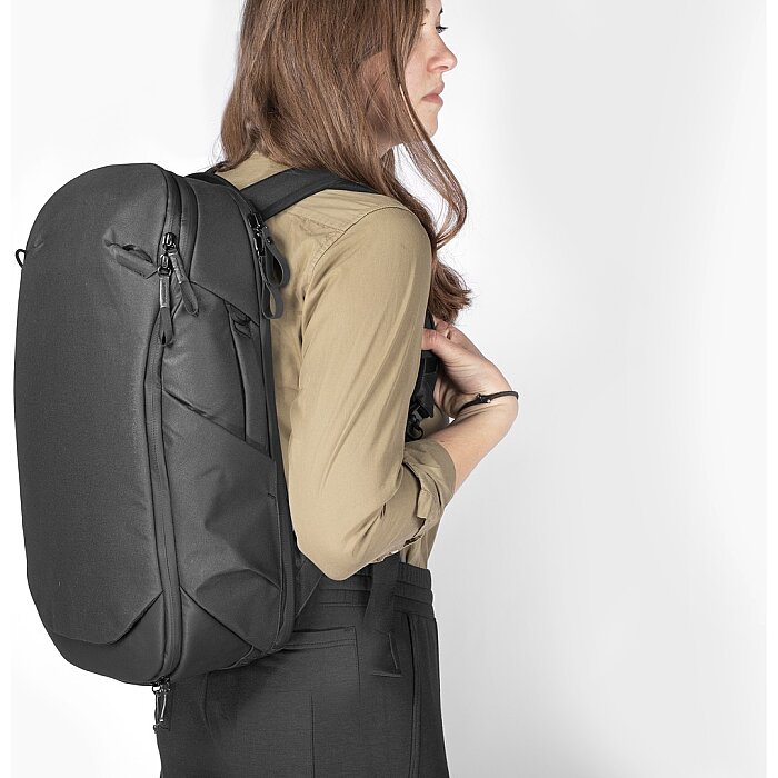 Travel Backpack 30L Modüler Seyahat Çantası - Black - 6