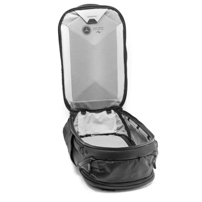 Travel Backpack 45L Modüler Seyahat Çantası - Black - 13