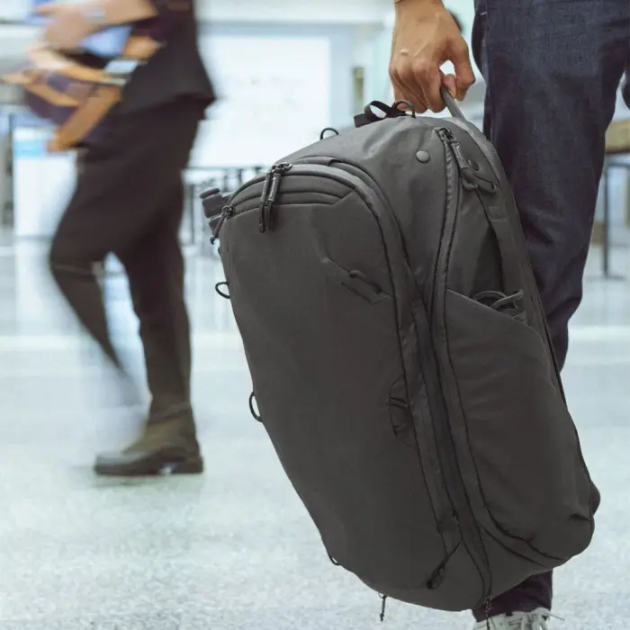 Travel Backpack 45L Modüler Seyahat Çantası - Black - 17