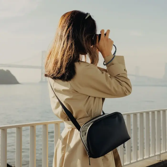 Travel Crossbody 3L Çapraz Çanta - Black - 5