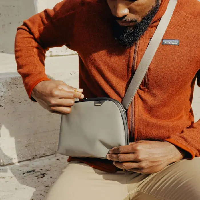 Travel Crossbody 3L Çapraz Çanta - Stone - 5