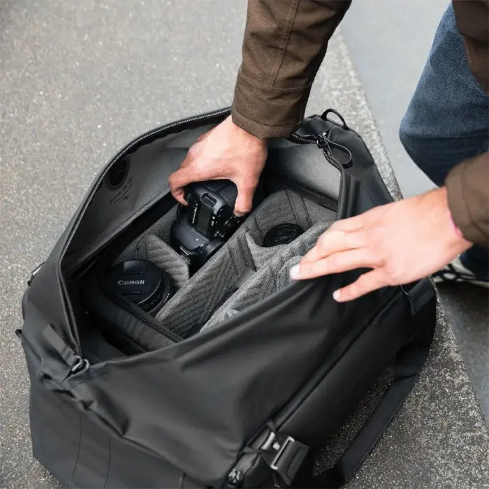 Travel Duffel 35L Seyahat Çantası - Black - 20