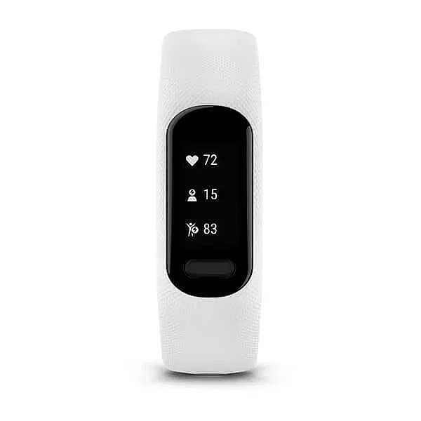 Vívosmart 5 Regular Fitness & Sağlık Takip Bilekliği - White (Ön Sipariş) - 1