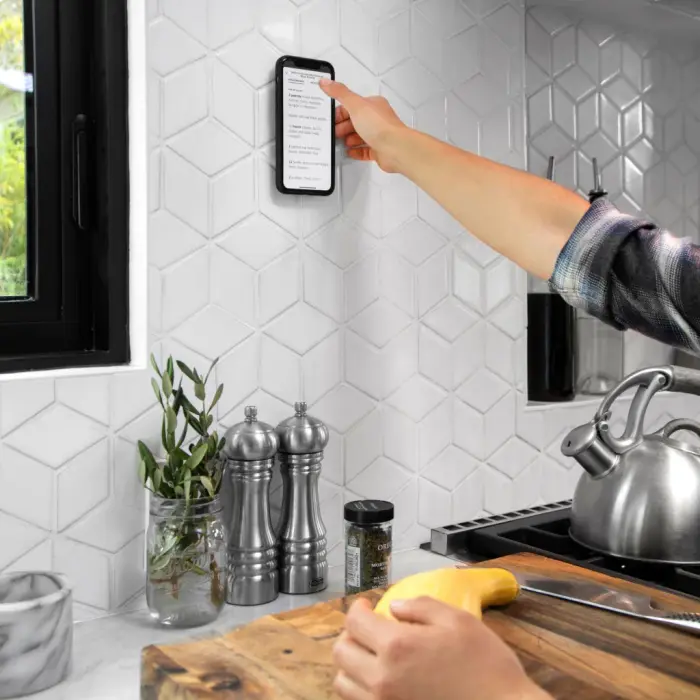 Wall Mount Manyetik Duvar Bağlantı Aparatı - Charcoal - 12