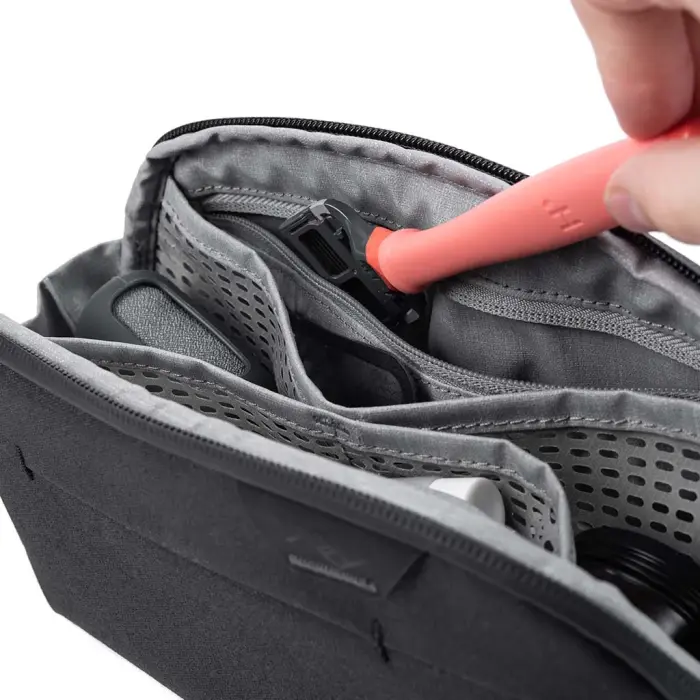 Wash Pouch Small Kişisel Bakım Çantası - Black - 7